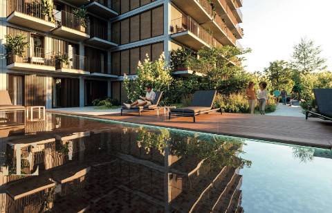 Apt. de Luxo T3 Duplex  c/ varanda 23 m2 - The YARD (Jardins d´Arrábida)