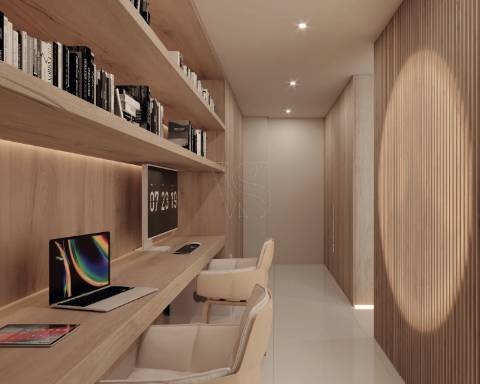 Apartamento T4 de Luxo  c/ varanda de 16m2  - The YARD (Jardins d´Arrábida)