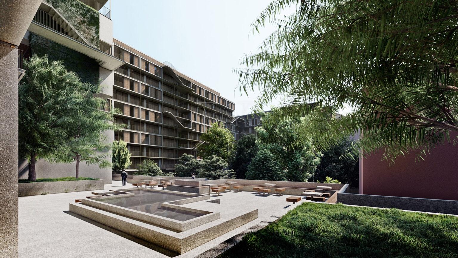 Apartamento  T3  c/ varanda de 29 m2 - The YARD II (Jardins d´Arrábida)