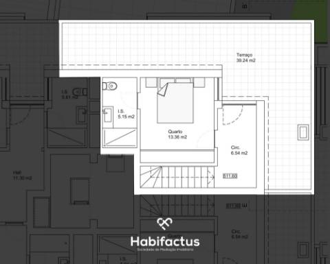 Apartamento T1 novo - Viseu