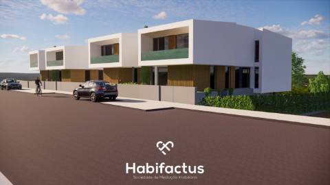 Moradia Geminada T4 com aquitectura contemporânea à Venda – Viseu