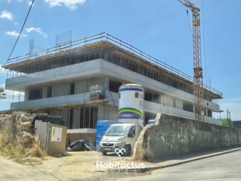 Apartamento T2 em construção no centro de Viseu