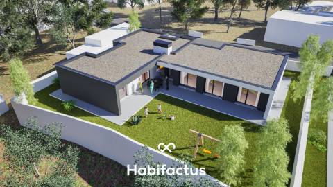 Moradia T3 térrea em construção com terreno e possibilidade de personalização em Viseu
