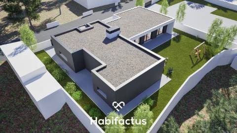 Moradia T3 térrea em construção com terreno e possibilidade de personalização em Viseu
