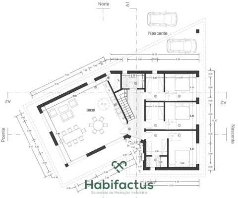 Moradia Isolada T3 com 1800 m² de Terreno em Viseu