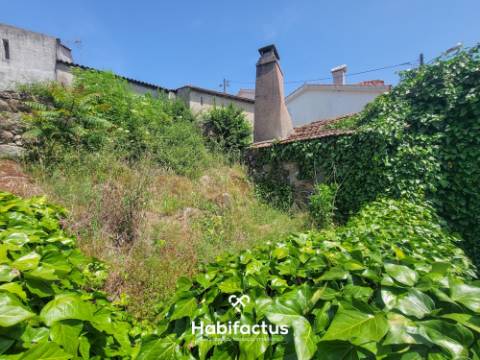 Moradia Isolada T2, para Reconstrução, c/ Varanda e 2 Terrenos á Venda em Beijós - Carregal do Sal