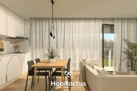 Apartamento T1 em construção - no centro de Viseu