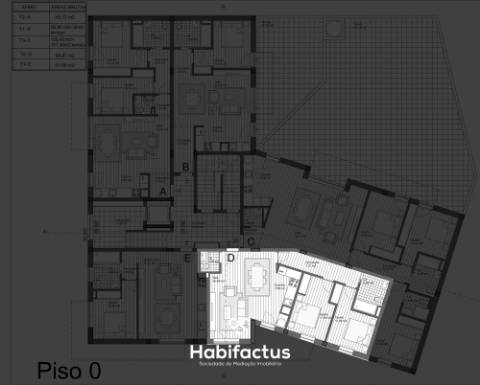 Apartamento T2 em construção - Carregal do Sal