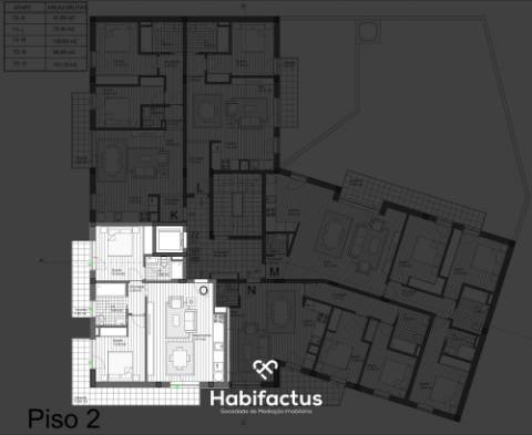 Apartamento T2 em construção - Carregal do Sal