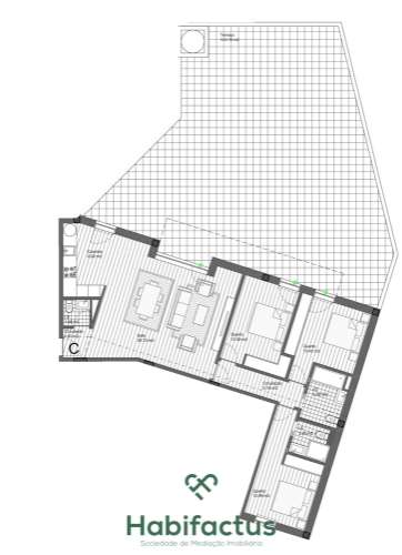 Apartamento T3 em construção - Carregal do Sal