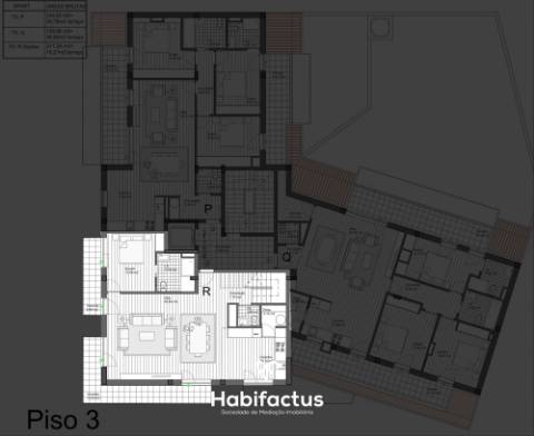 Apartamento T3 em construção - Carregal do Sal