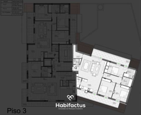 Apartamento T3 em construção - Carregal do Sal