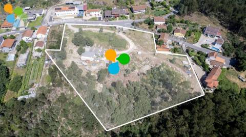 Terreno com 11.500 m² e Elevado Potencial de Construção junto ao rio Tâmega, em Abragão - Penafiel