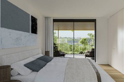 Apartamento T2 com terraço em construção