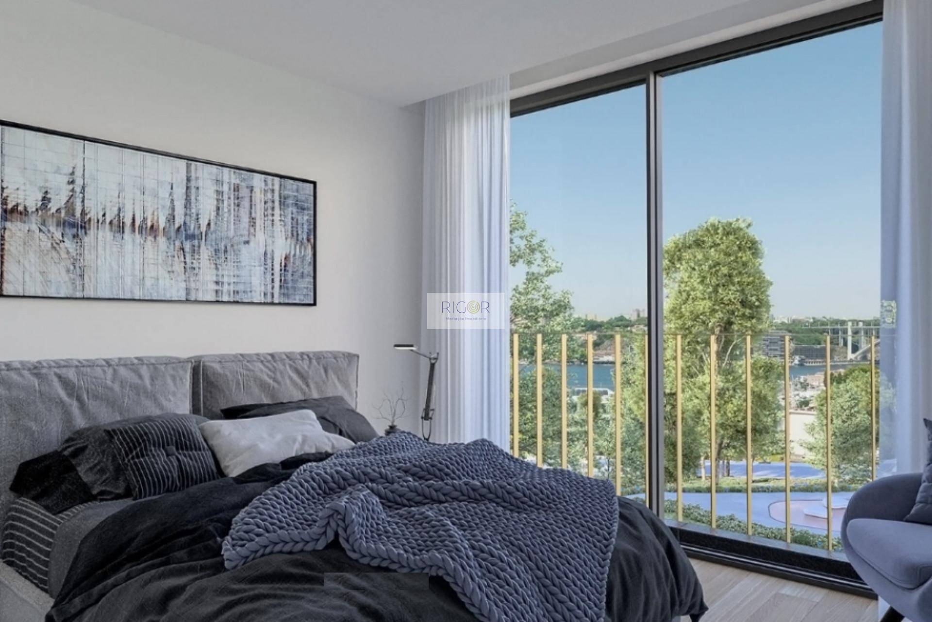 Apartamento T2 com varanda em construção