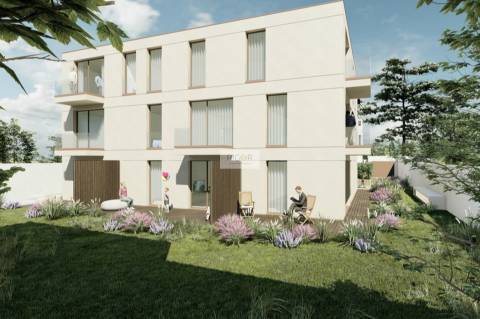 Apartamento T1 em novo condomínio fechado, entre a praia e o centro de Matosinhos