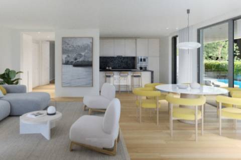 Apartamento T4 com terraço no último piso em construção