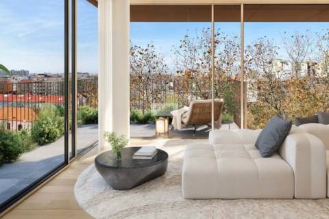 Apartamento T2 em construção em Matosinhos Sul