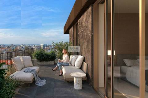 Apartamento T1 em construção em Matosinhos Sul