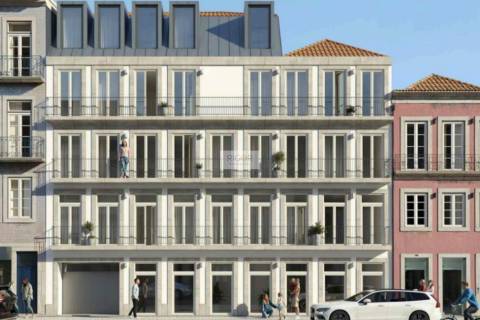 Apartamento T3 dúplex com jardim e varanda em construção a Cedofeita