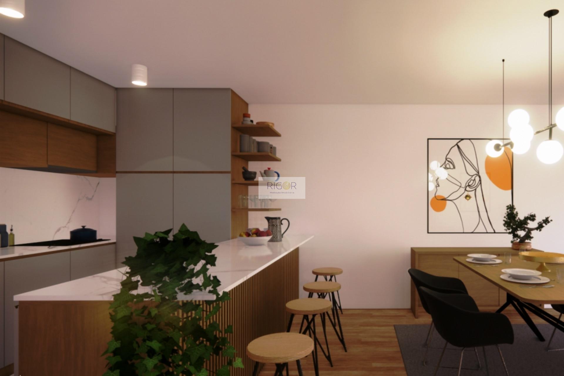 Apartamento T2 em Matosinhos sul com terraço