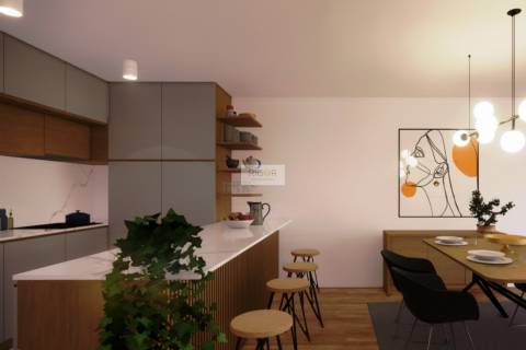 Apartamento T2 em Matosinhos sul com terraço