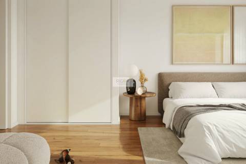 Apartamento T2 com varanda novo à Santa Rita