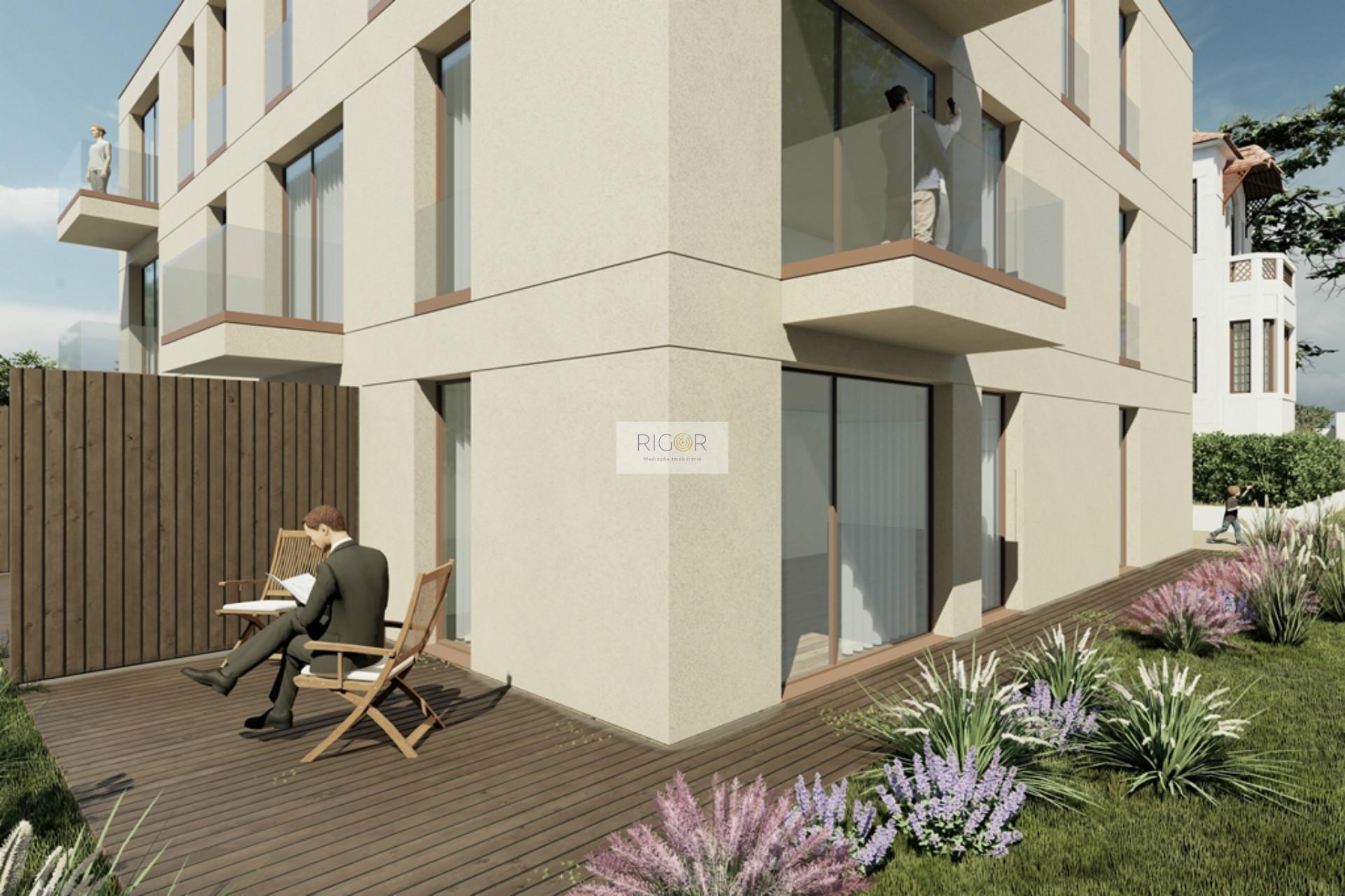 Apartamentos T1 com terraço em condomínio fechado entre a praia e o centro de Matosinhos