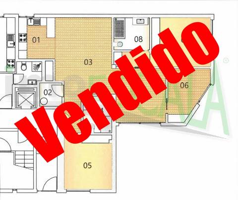 Apartamento T3 Venda em Cartaxo e Vale da Pinta,Cartaxo