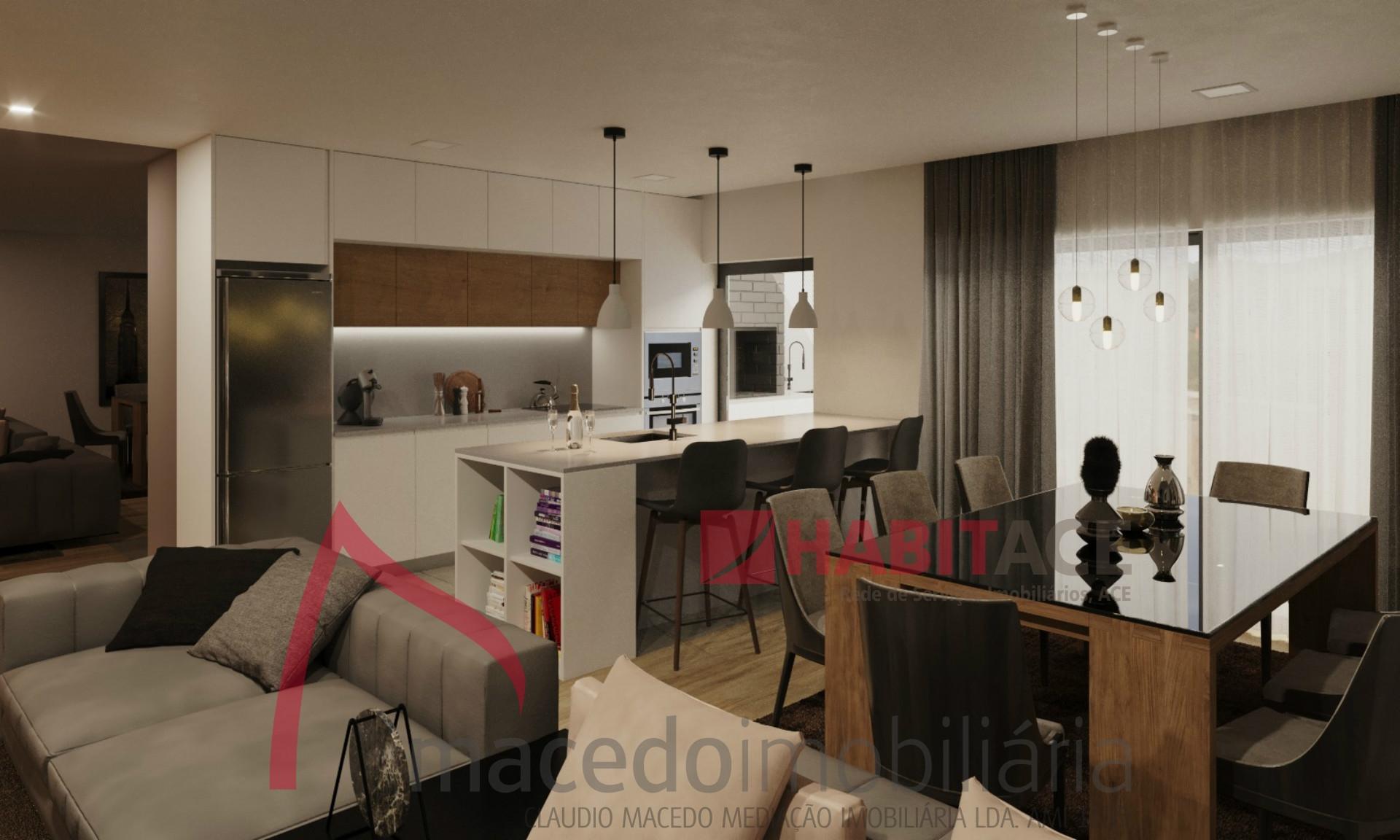 Apartamento T3 para venda em Celeirós, Braga.