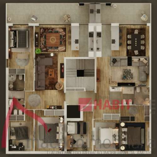 Apartamento T3 para venda em Celeirós, Braga.