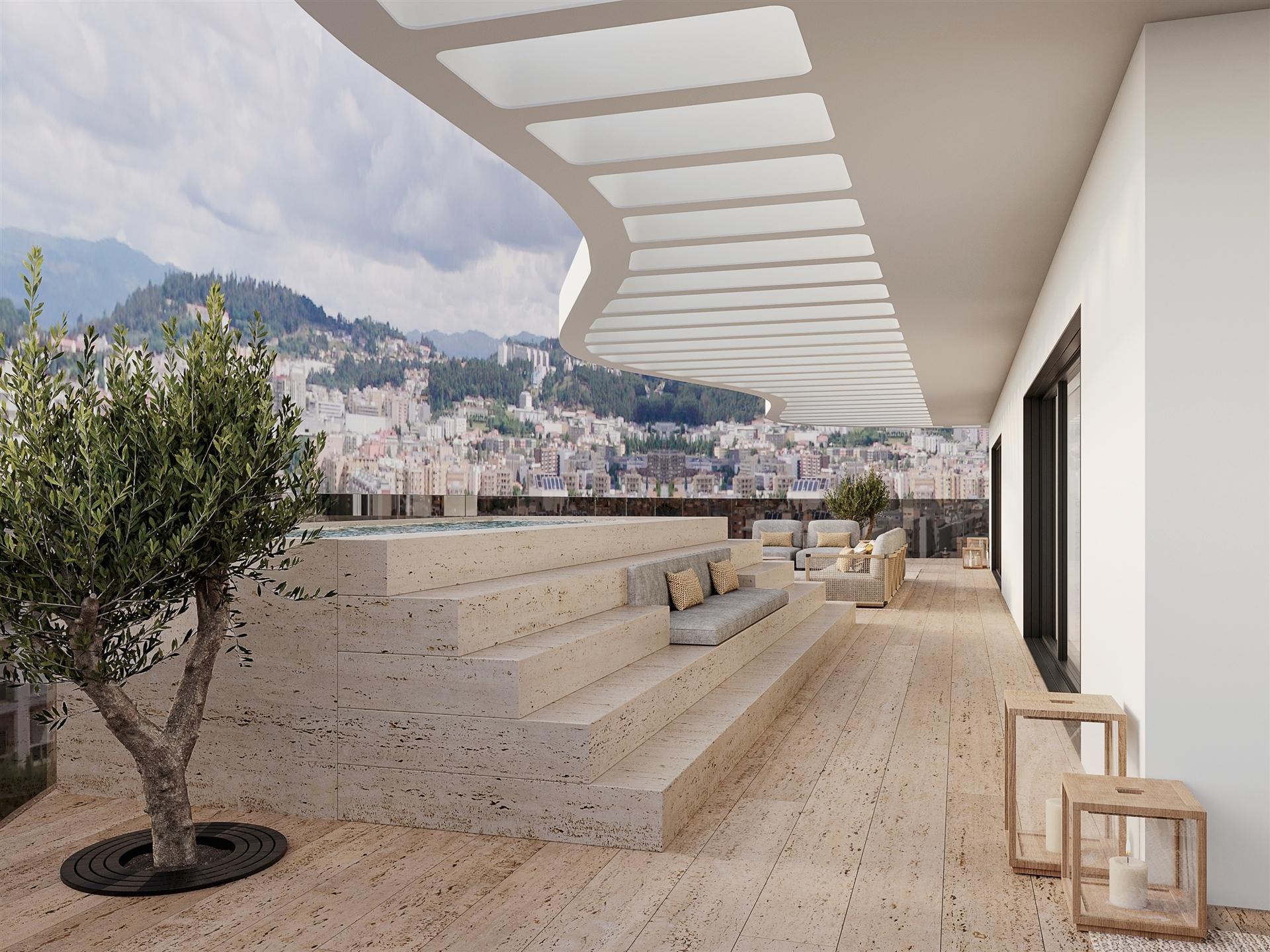 Penthouse T4 de Luxo para venda em Fraião, Braga