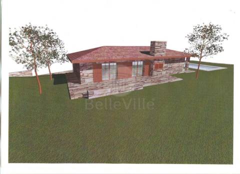 Terreno com duas casas para restauro com 2950m²