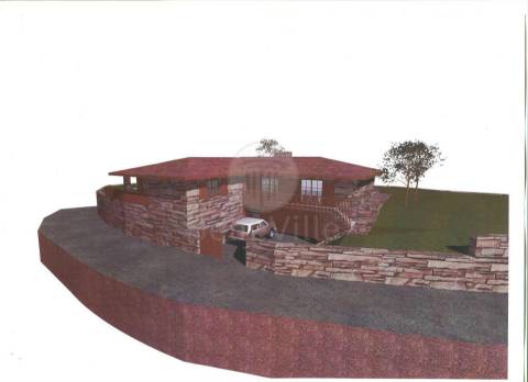 Terreno com duas casas para restauro com 2950m²