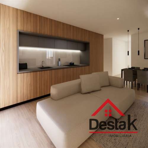 Apartamento T1  novo para venda em São Pedro do Sul
