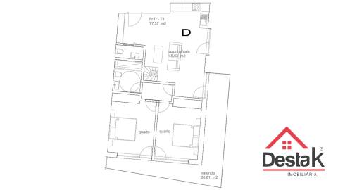 Apartamento T2 DUPLEX Venda em Tondela e Nandufe,Tondela