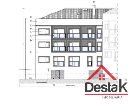 Apartamento T2 duplex em construção