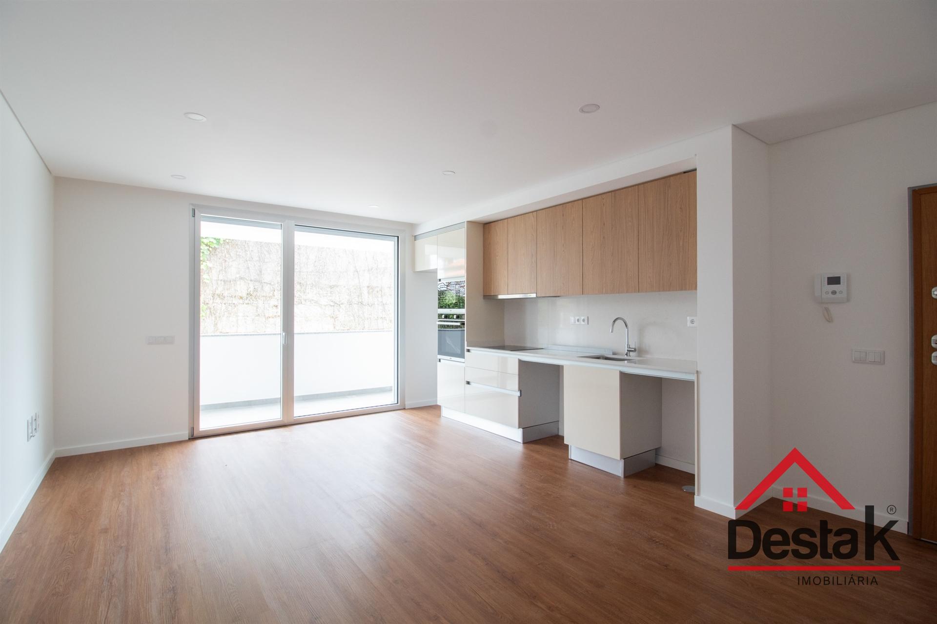 Apartamento T1 novo para venda em Viseu.