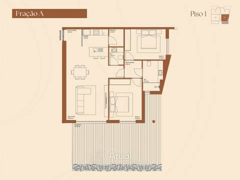 Apartamento T2 Venda em Lustosa e Barrosas (Santo Estêvão),Lousada