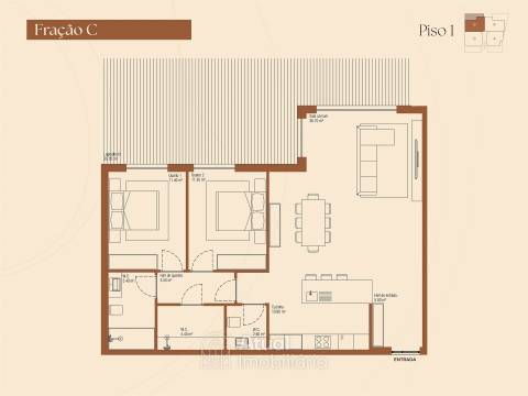 Apartamento T2 Venda em Lustosa e Barrosas (Santo Estêvão),Lousada