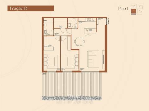 Apartamento T2 Venda em Lustosa e Barrosas (Santo Estêvão),Lousada