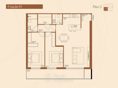 Apartamento T2 Venda em Lustosa e Barrosas (Santo Estêvão),Lousada
