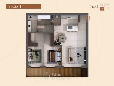 Apartamento T2 Venda em Lustosa e Barrosas (Santo Estêvão),Lousada