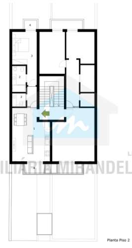 Lote de terreno para construção de um edifício com possibilidade de construção de 5 apartamentos