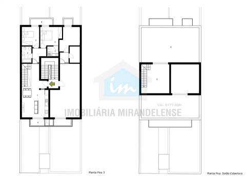 Lote de terreno para construção de um edifício com possibilidade de construção de 5 apartamentos