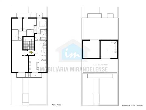 Lote de terreno para construção de um edifício com possibilidade de construção de 5 apartamentos