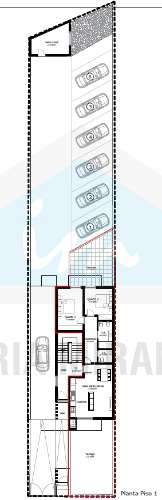 Lote de terreno para construção de um edifício com possibilidade de construção de 5 apartamentos