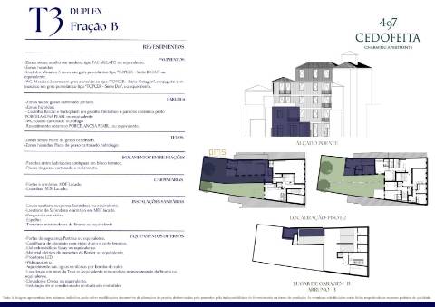 T3 Duplex Cedofeita - Porto