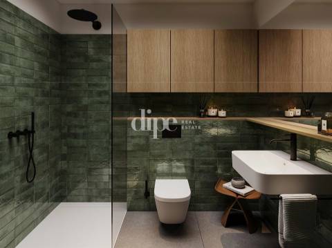 Apartamento T2 novo inserido no condomínio privado em Guimarães