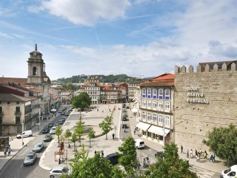 Arrendamento | Apartamento T0 no centro histórico de Guimarães